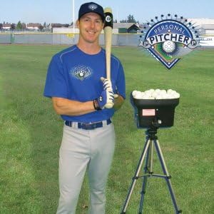(Price/Each)White Line Equipment Deluxe Personal Pitcher Soft Toss Pitching Machine Tripod