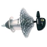 SRAM Dualdrive Nabe, mit Kleinteilen, 36 Loch, mit 6-Loch Scheibenbremsaufnahme, 27- /24-Gang