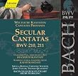 Edition Bachakademie Vol. 66 (Weltliche Kantaten BWV 210-211)
