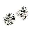 Iron Cross Stud Earrings