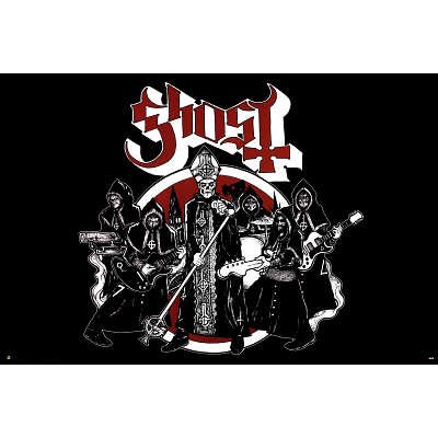 (24x36) Ghost Metal Music Poster