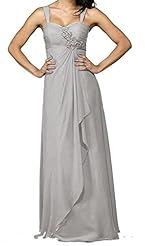 Chiffon Evening Dress/Bridesmaid Dress/Prom Dress/Party Dress 