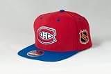 Montreal Canadiens Embroidered Flat-Billed Snapback Cap by American Needle