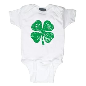 Big Shamrock Onesie