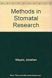 Methods in stomatal research