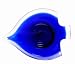 Hand Blown Glass Blue Angelfish Bowl 11