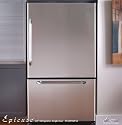 Dacor Epicure Series Counter Depth Stainless Steel Bottom Freezer Refrigerator