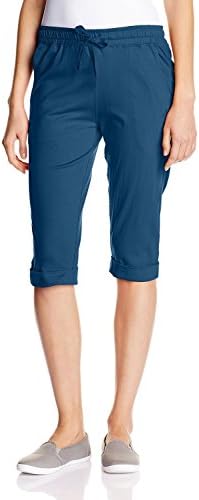 Urban Yoga Women's Cotton 3/4 Bottoms for Yoga Training and Exercise