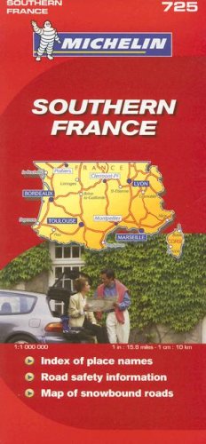 City Travel Guides Discounted  Books : Michelin Southern France Map