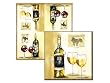 The Grapes of Wine "Bottle" Square Dinner Napkins