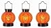 Club Pack of 12 LED Lighted Halloween Pumpkin Lanterns 4