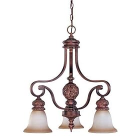 Nuvo Lighting Wesley Three-Downlight Chandelier by Nuvo Lighting