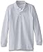 French Toast Boys' Long Sleeve Pique Polo
