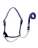 Round Nose Show Halter, Calf Red