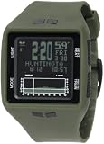 Vestal Men's BRG006 Brig Tide & Train Army Green Digital Surf Watch