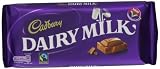 Cadbury Dairy Milk Chocolate Bar 120 g (Pack of 8)