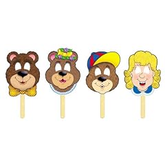 Goldilocks and the Three Bears Fairy Tale Masks With Easy-to-read Play!