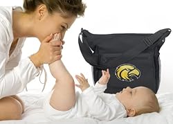 Southern Miss Diaper Bag Official NCAA College Logo Deluxe Southern Mississippi - Baby Bag - BEST Baby Shower GIFT for New Dad, Father or New Mom Mother GIFTS