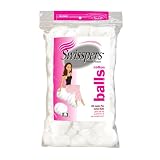 Swisspers Girl Jumbo Plus Cotton Balls, 140-Count (Pack of 18)