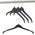 20 KLEIDERB�GEL SCHWARZ F�R TOPS, R�CKE, KLEIDER ETC. - BREITE: CA. 41 CM -KUNSTSTOFF