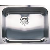 Blanco 501-304 Spex Plus Single Bowl Undermount Kitchen Sink, Satin Finish