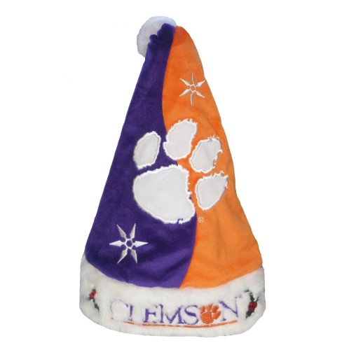Clemson Tigers Santa Hat