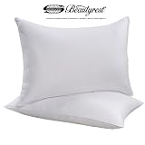Beautyrest 400TC Cotton Sateen Down Alternative Twin Pack Bed Pillow, King