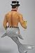 December Diamonds Shirtless Mr Champagne Merman wants to be your New Years Eve Date:) Hot Sculpted Body with Red Bowtie. Black Top Hat & Silver Wrist Cuffs accented with Red Rhinestones. Glittered Silver Tail & Belt with Clear Rhinestone Accents. He holds a Flute of Champagne & is ready to Toast YOU