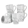 Domestic 922221 6er Kaffeebecher Chanson