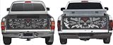 Bully Pickup Truck Tailgate NetSkull Tailgate Net for Compact/Mid-Size Trucks