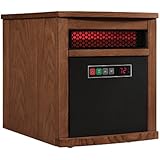 Duraflame 9HM8101-O142 Portable Electric Infrared Quartz Heater, Oak