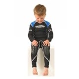 Pinnacle Venture 3mm Kids Jumpsuit, Black/Marine Blue