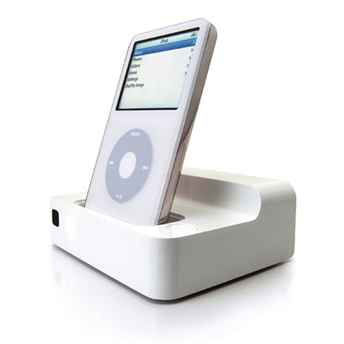 サイレックス・テクノロジー Wireless Dock for iPod ワイヤレスシンク・充電機能付オーディオDock SX-DAD002(W)