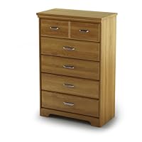 South Shore Versa Collection 5-Drawer Chest, Golden Oak