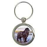 Newfoundland Key Chain (Round)
