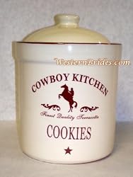 Cowboy Kitchen Cookie Jar