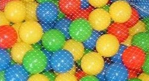 200 x plastik Baelle