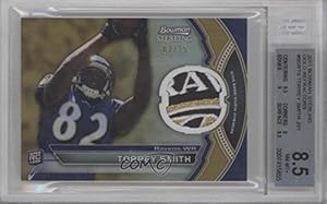 Torrey Smith BGS GRADED 8.5 #3/25 Baltimore Ravens (Football Card) 2011 Bowman Sterling Gold Refractors #BSRA-TS