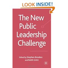 The New Public Leadership Challenge
