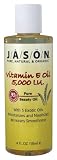 Jason Natural Cosmetics Pure Beauty Oil, 5,000 IU Vitamin E Oil - 4 fl oz