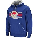 Reebok Buffalo Bills Vintage Applique Hooded Sweatshirt Large