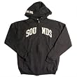 THE SOUNDS - LOGO - Black Zip-Up Hoodie