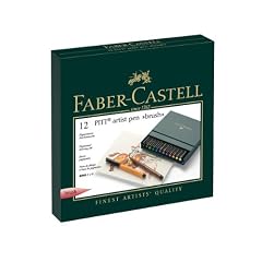 FABER-CASTELL PITT ARTIST PEN 12er BRUSH Atelierbox