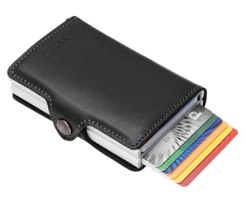Secrid Twin wallet leather, Credit Card Wallet/with RFID protection