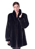 Mink Jacket - Ranch Mink Classic Wing Collar
