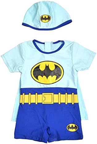 DGXH Baby Boy Batman Swimsuit Blue 1-2Y