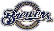 Milwaukee Brewers 12" Vinyl Magnet Set Of 2 - Magnet Brewers