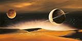 Eurographics ALS1019 A. Satie, Desert Planet, 50 x 100 cm, hochwertiger Kunstdruck
