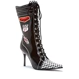 Women's Shoes 4 Inch Calf Racer Boot