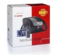 Canon DVK-203 Accessory Kit For Mini DV Camcorders (incl. Luxury Soft Carrying Case, Battery Pack BP-2L14, 60 minute Digital Video Cassette)
